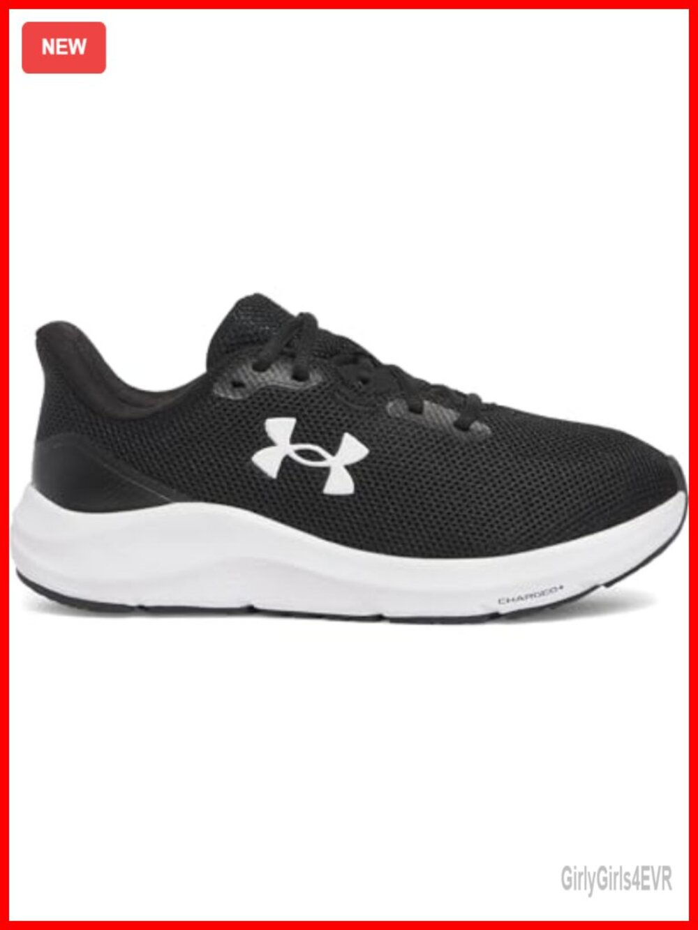 Under Armour Charged Pursuit 4 Road Running Sneakers Lace-Up